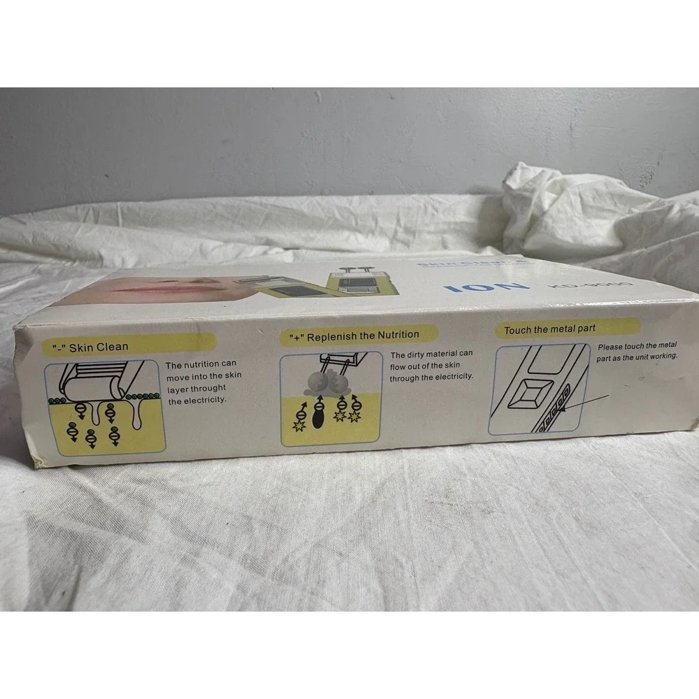 ION KD 9000 Skin Clean Replenish Nutrition Galvanic Device Facial Treatment Tool